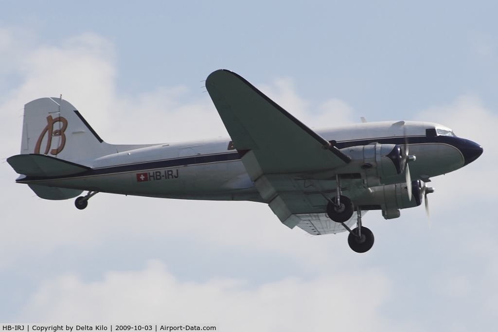 HB-IRJ, 1940 Douglas DC-3A-S4C4G C/N 2204, Red Bull Air Race Barcelona