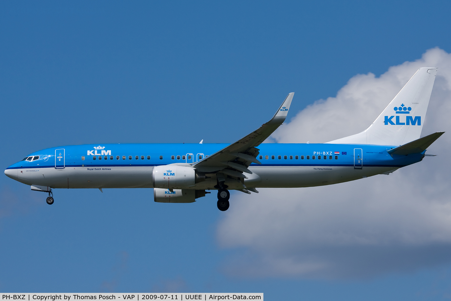 PH-BXZ, 2008 Boeing 737-8K2 C/N 30368, KLM - Royal Dutch Airlines