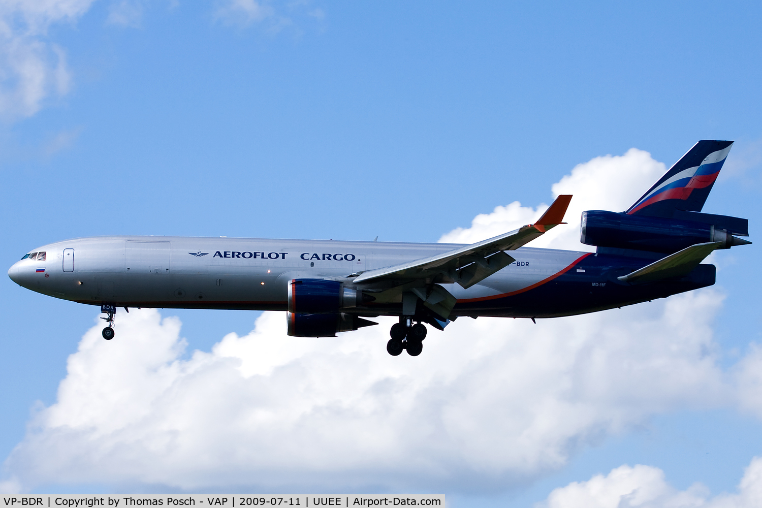 VP-BDR, 1993 McDonnell Douglas MD-11 C/N 48503, Aeroflot - Russian International Airlines