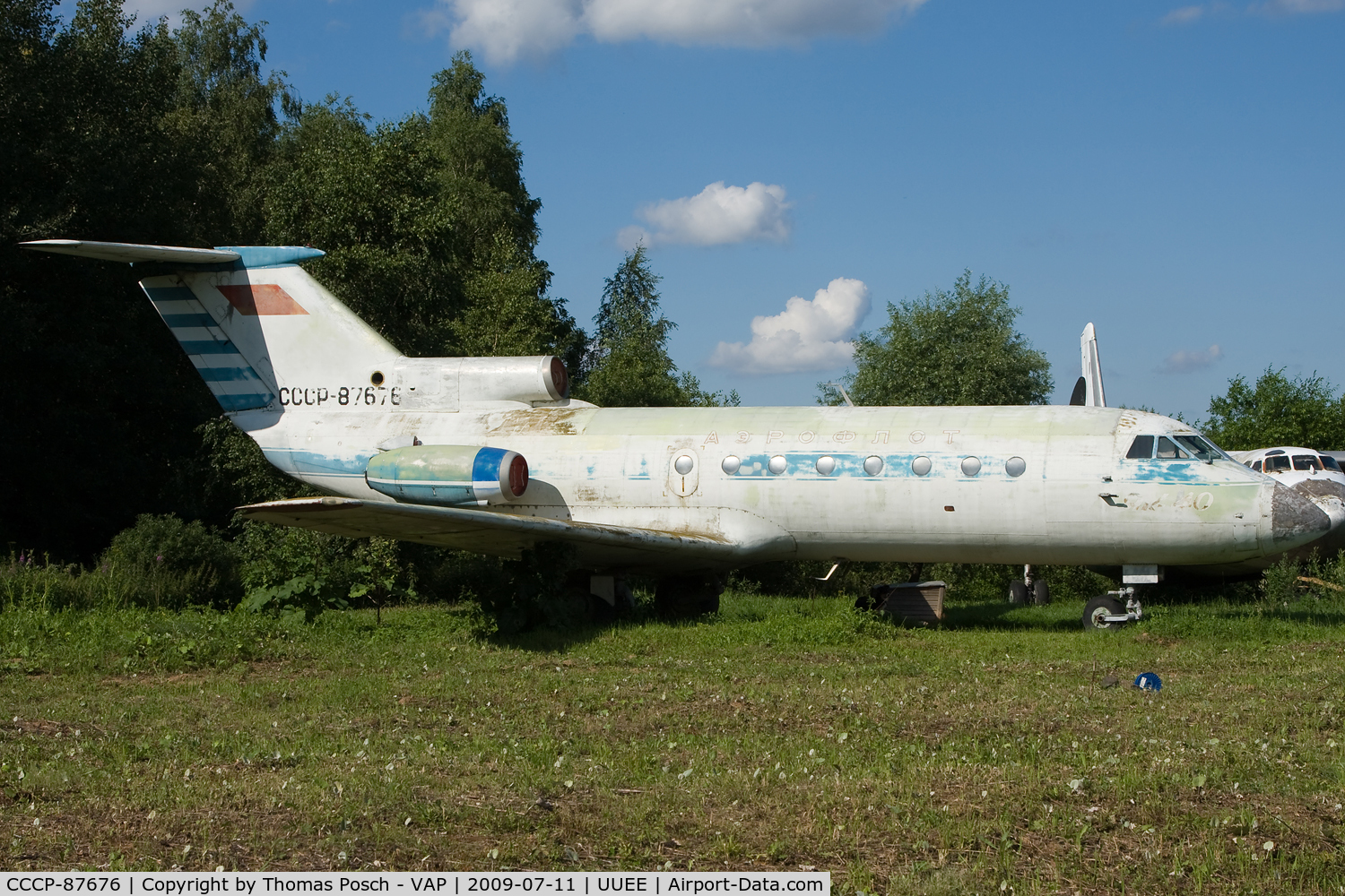 CCCP-87676, Yakovlev Yak-40 C/N 9831200, Aeroflot