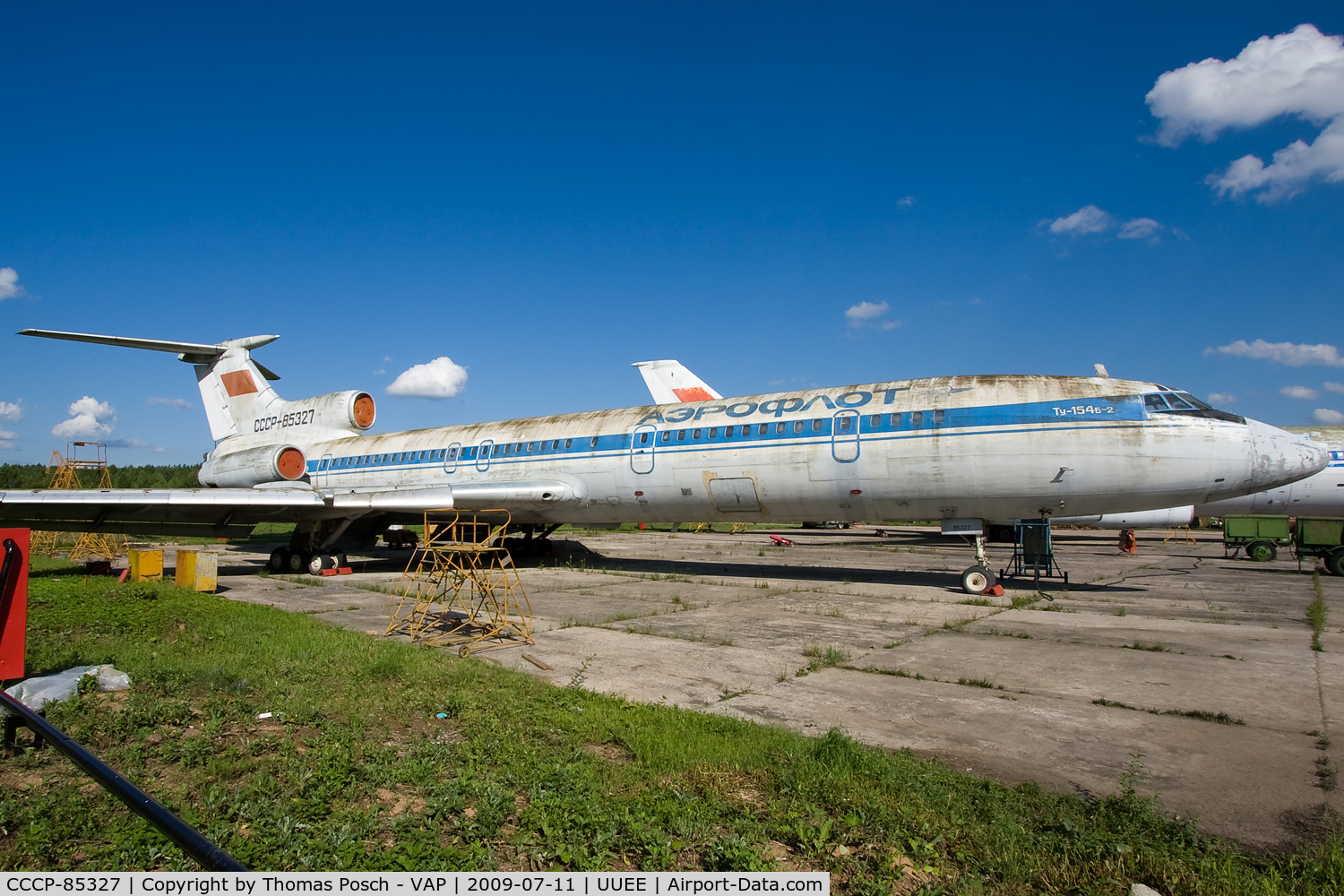 CCCP-85327, 1979 Tupolev Tu-154B-2 C/N 79A327, Aeroflot
