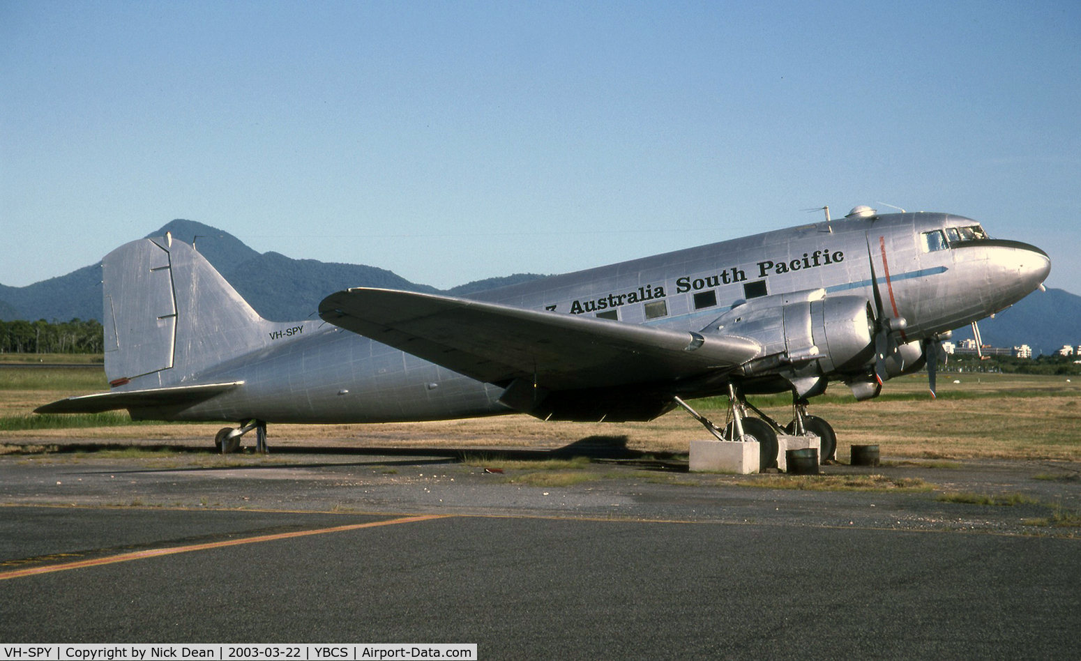 VH-SPY, Douglas C-47B Skytrain C/N 16365 /33113, YBCS