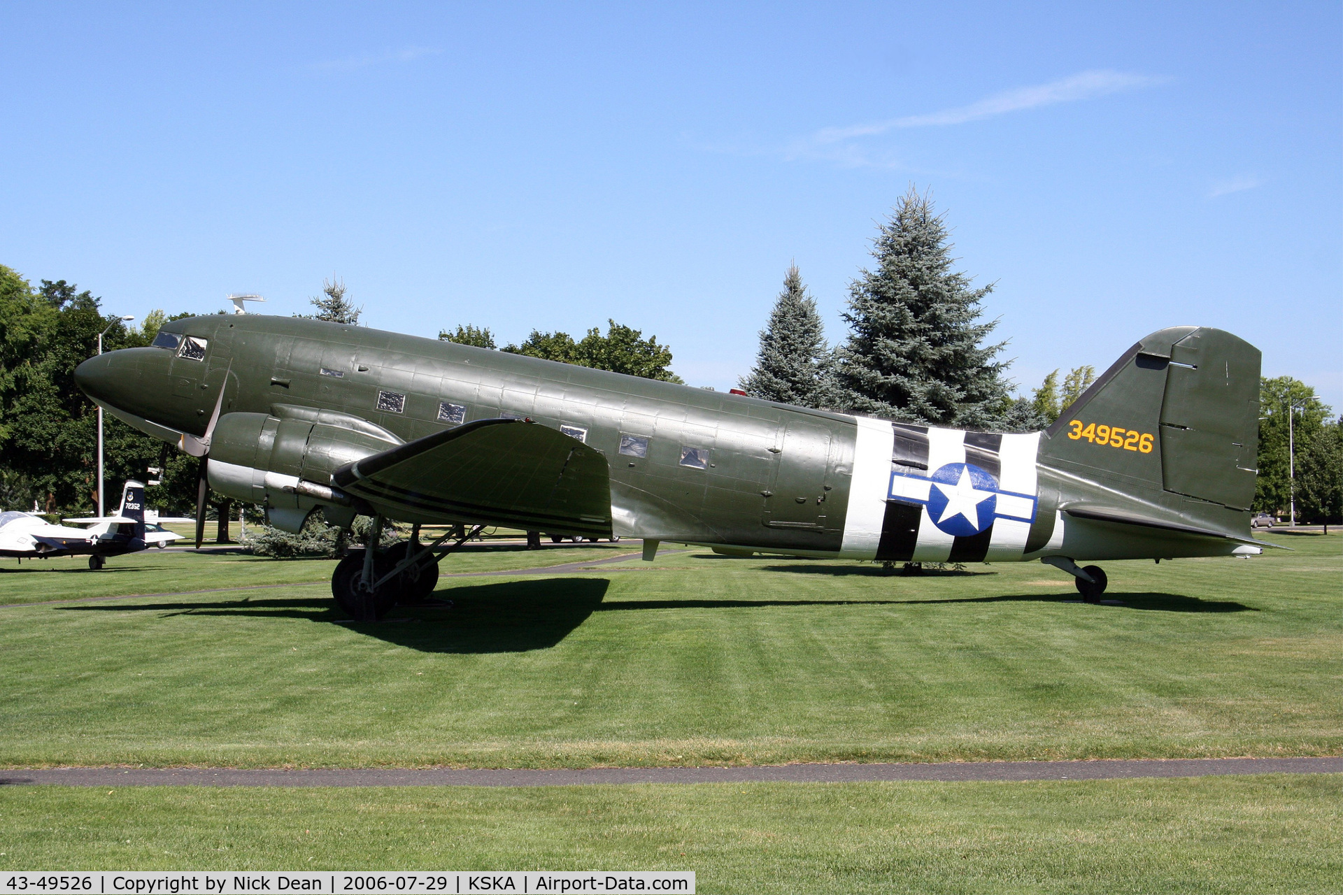 43-49526, Douglas C-47D Skytrain C/N 26787, KSKS