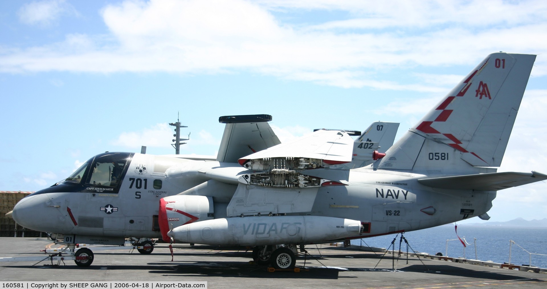 160581, Lockheed S-3A Viking C/N 394A-1161, Here for R&R