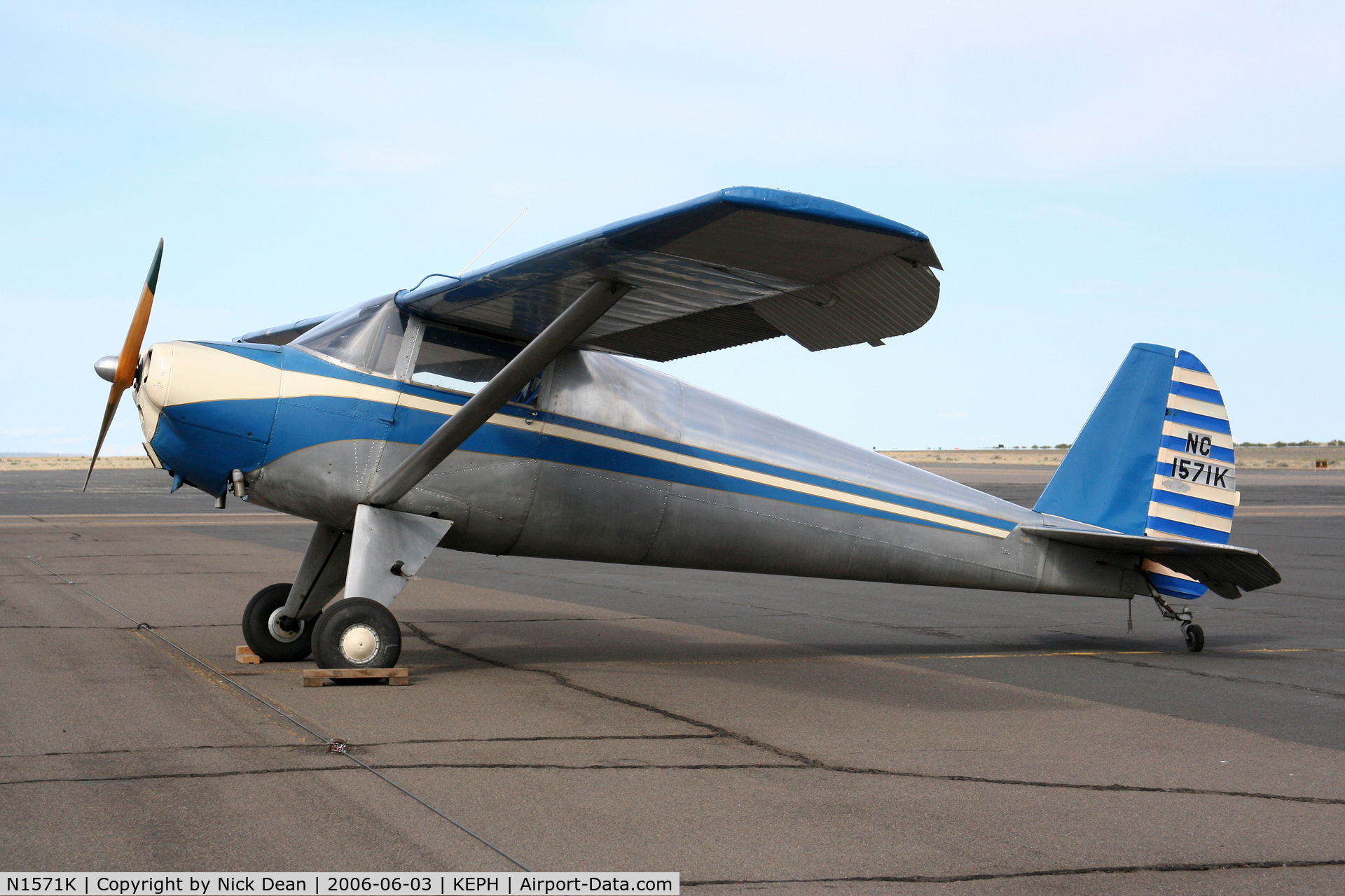 N1571K, 1946 Luscombe 8A C/N 4298, KEPH