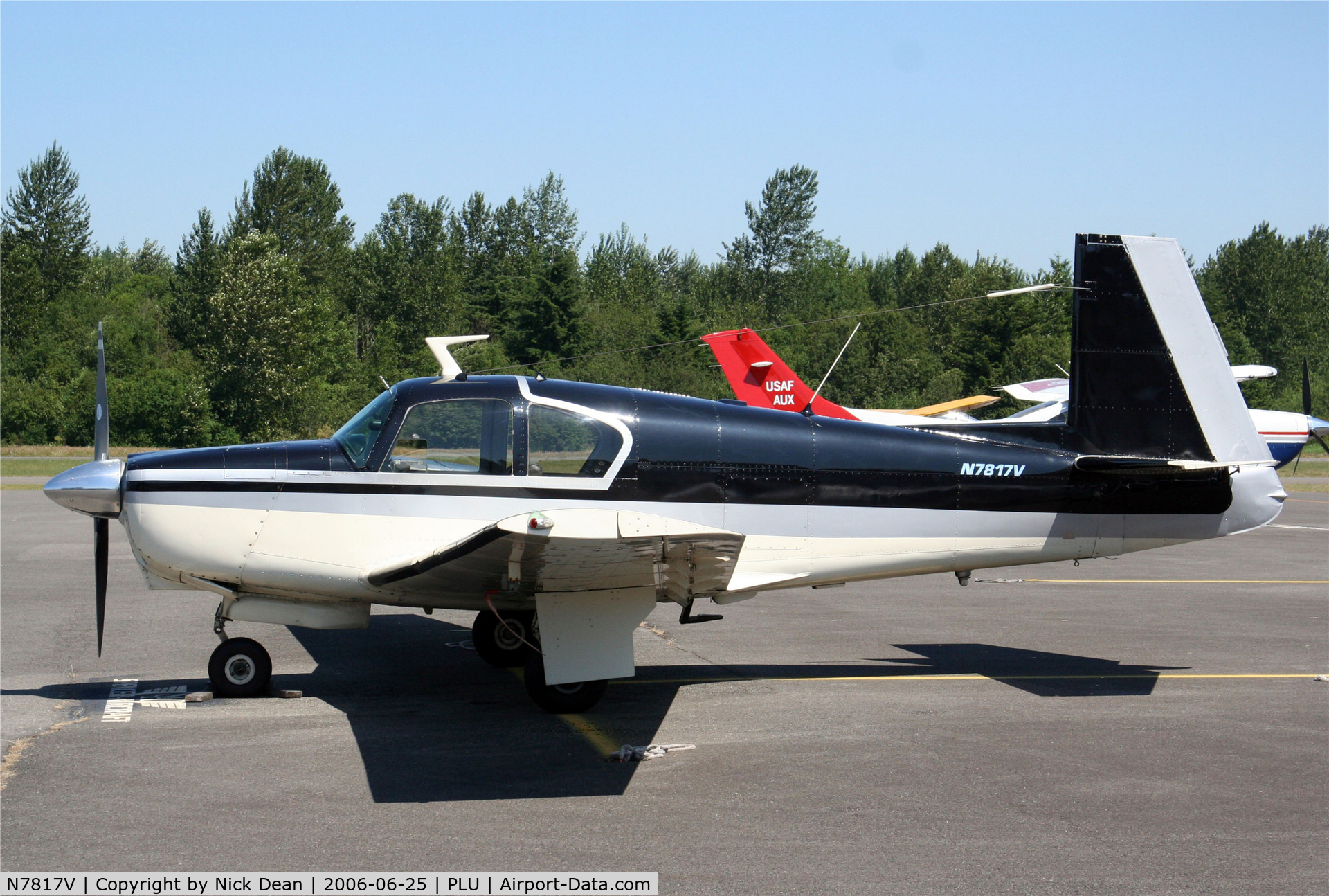 N7817V, 1964 Mooney M20C Ranger C/N 2801, KPLU