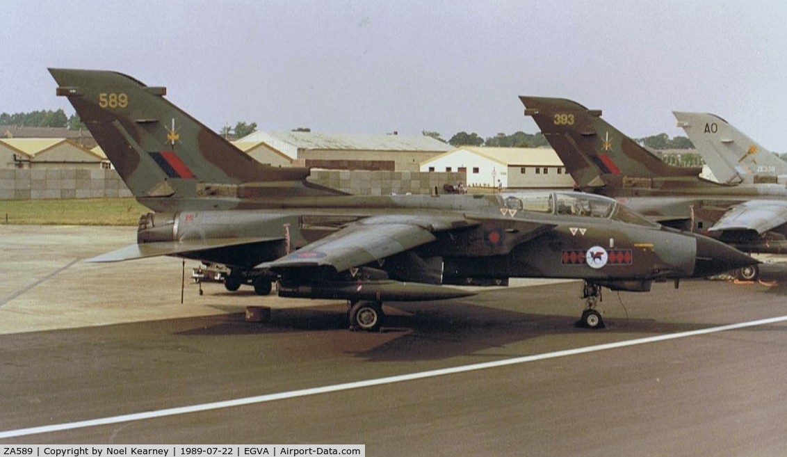 ZA589, 1981 Panavia Tornado GR.1 C/N 099/BS032/3053, PANAVIA TORNADO GR.1 - Royal Air Force