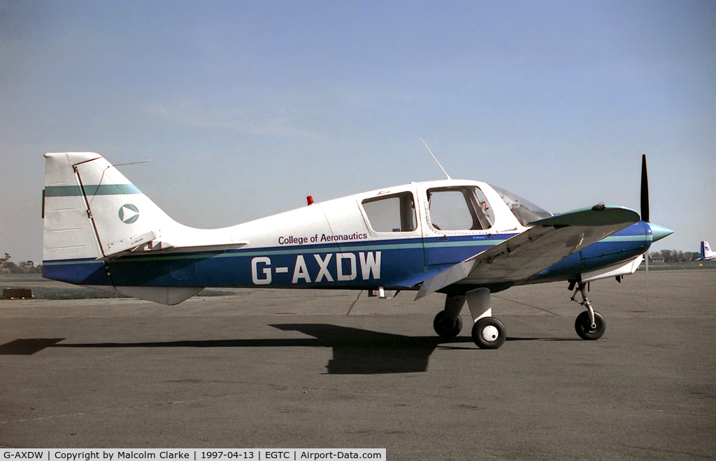G-AXDW, 1969 Beagle B-121 Pup Series 1 (Pup 100) C/N B121-053, Beagle B121 Series 1 at Cranfield Airfield, Beds, UK.