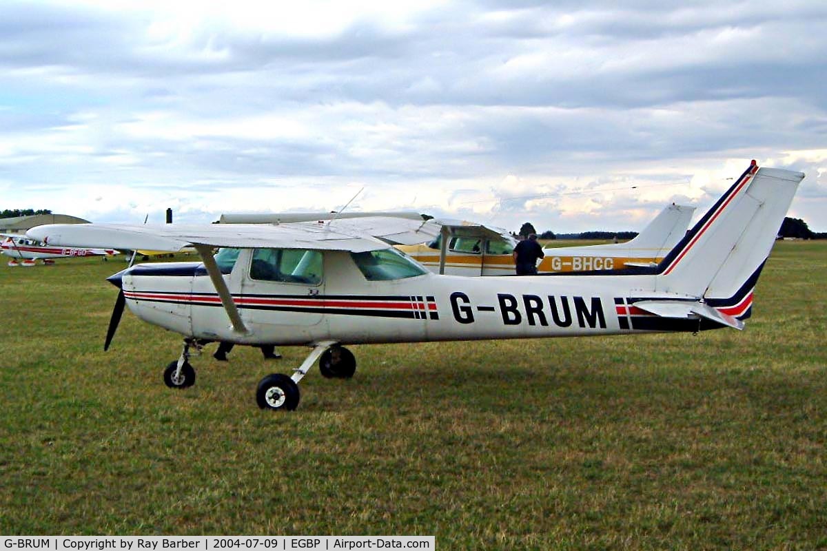 G-BRUM, 1979 Cessna A152 Aerobat C/N A152-0870, Seen at the PFA Fly in 2004 Kemble UK.