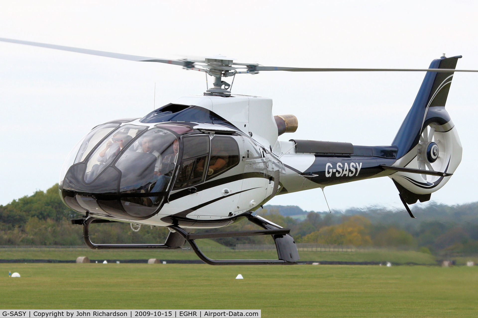 G-SASY, 2009 Eurocopter EC-130B-4 (AS-350B-4) C/N 4760, At Goodwood