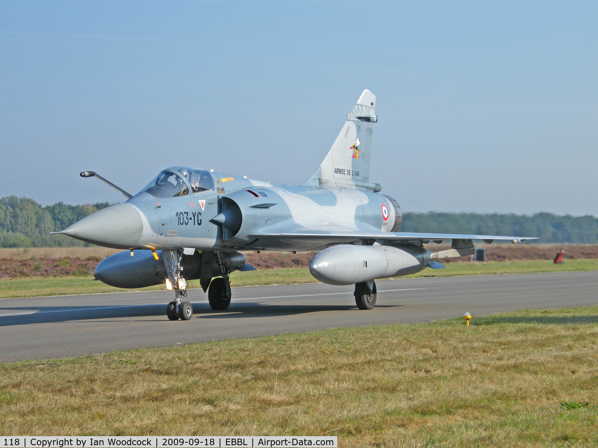 118, Dassault Mirage 2000C C/N 385, Mirage 2000C/French Air Force/Kleine Brogel