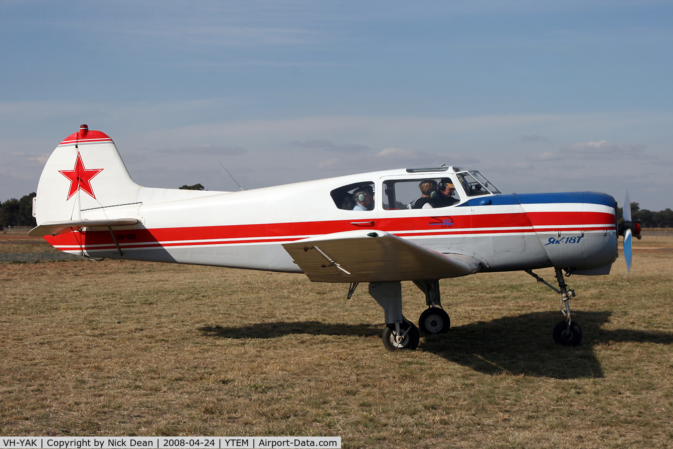 VH-YAK, 1978 Yakovlev Yak-18T C/N 22202021950, YTEM