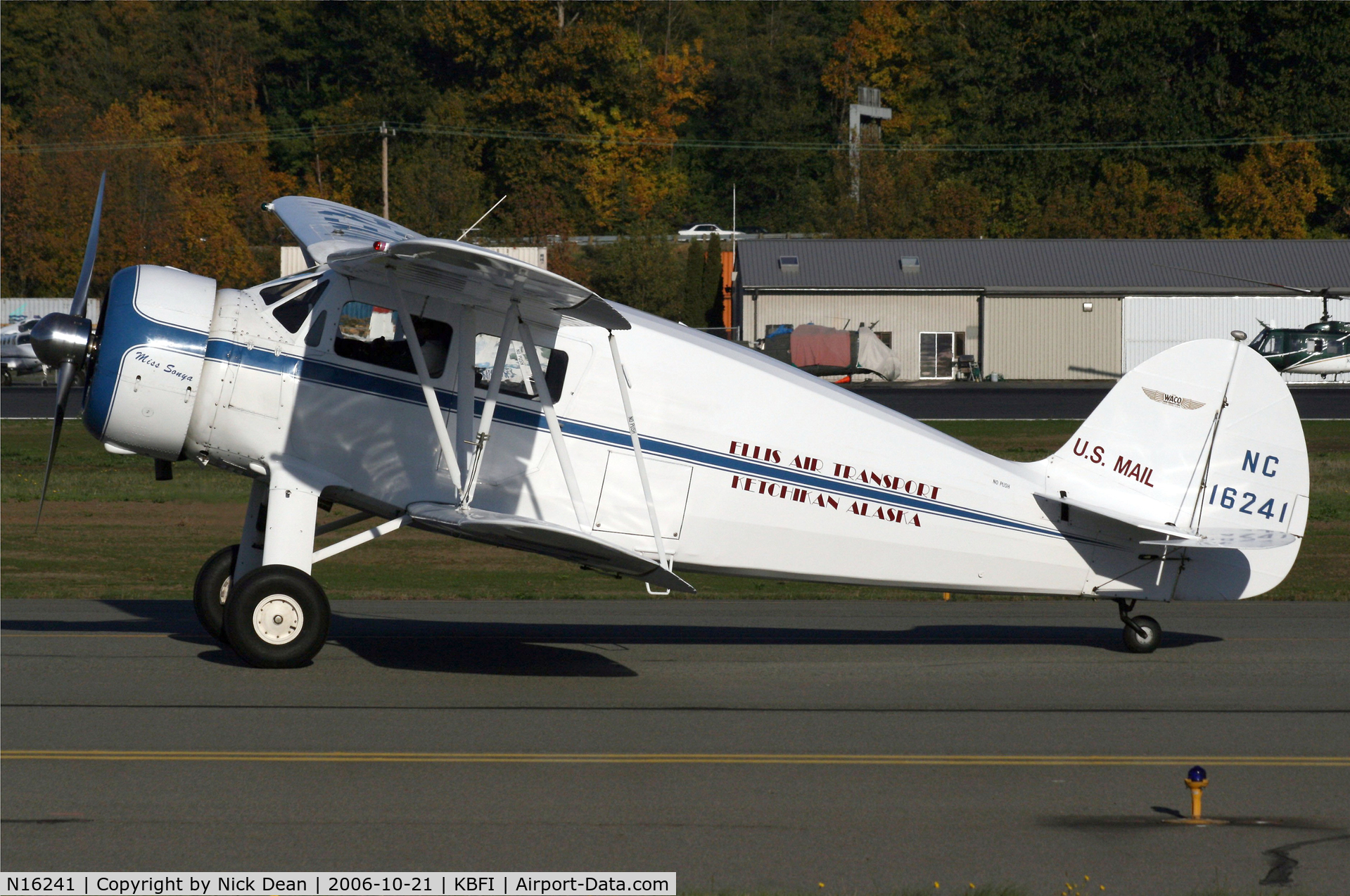 N16241, 1936 Waco YKS-6 C/N 4459, KBFI