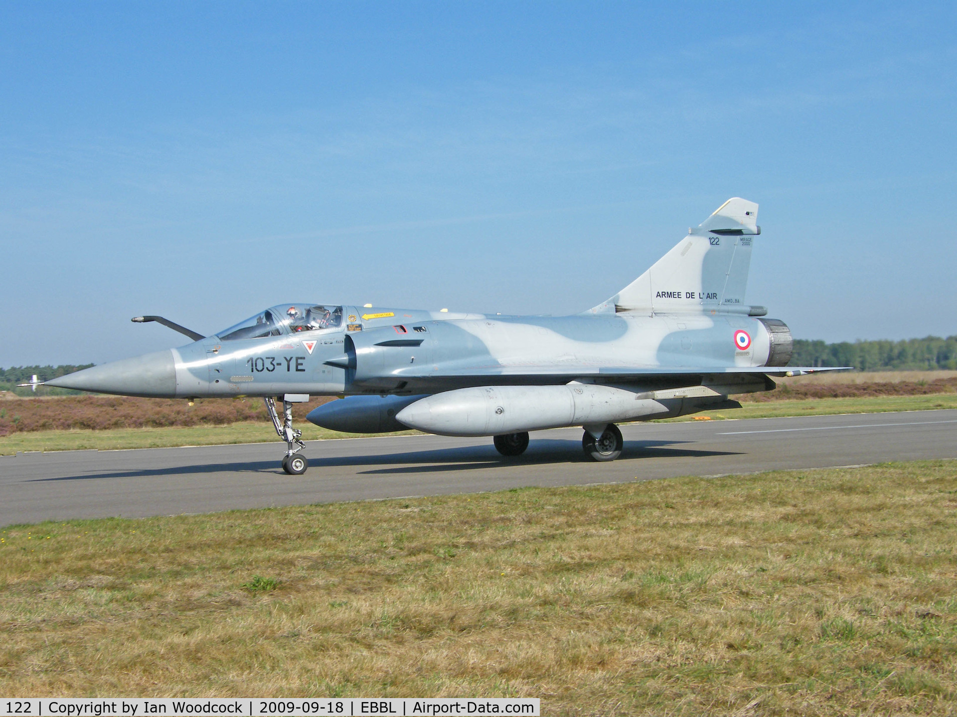122, Dassault Mirage 2000C C/N 405, Dassault Mirage 2000C/French Air Force/Kleine Brogel