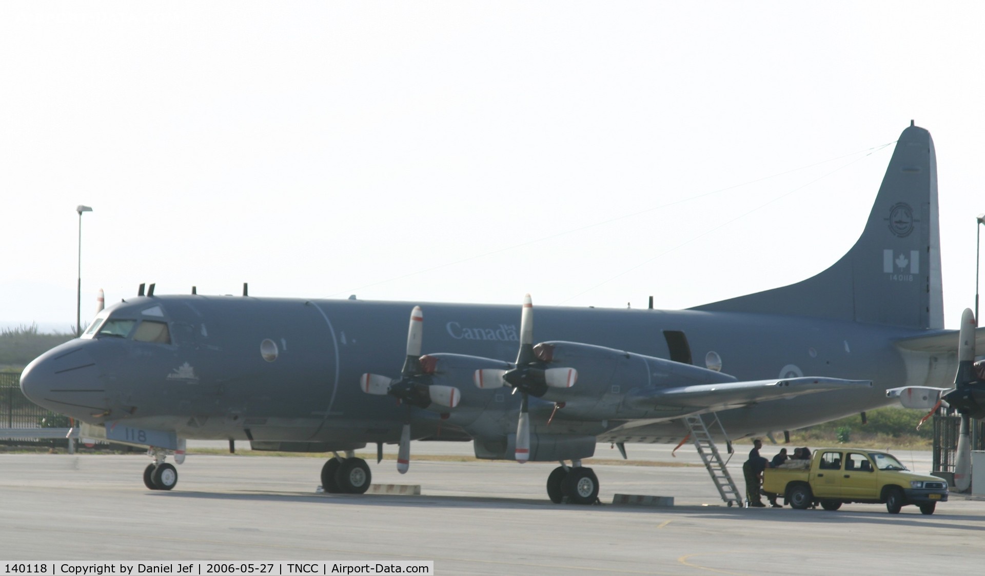 140118, 1981 Lockheed CP-140 Aurora C/N 285B-5725, Preparing for depature bak to canada
