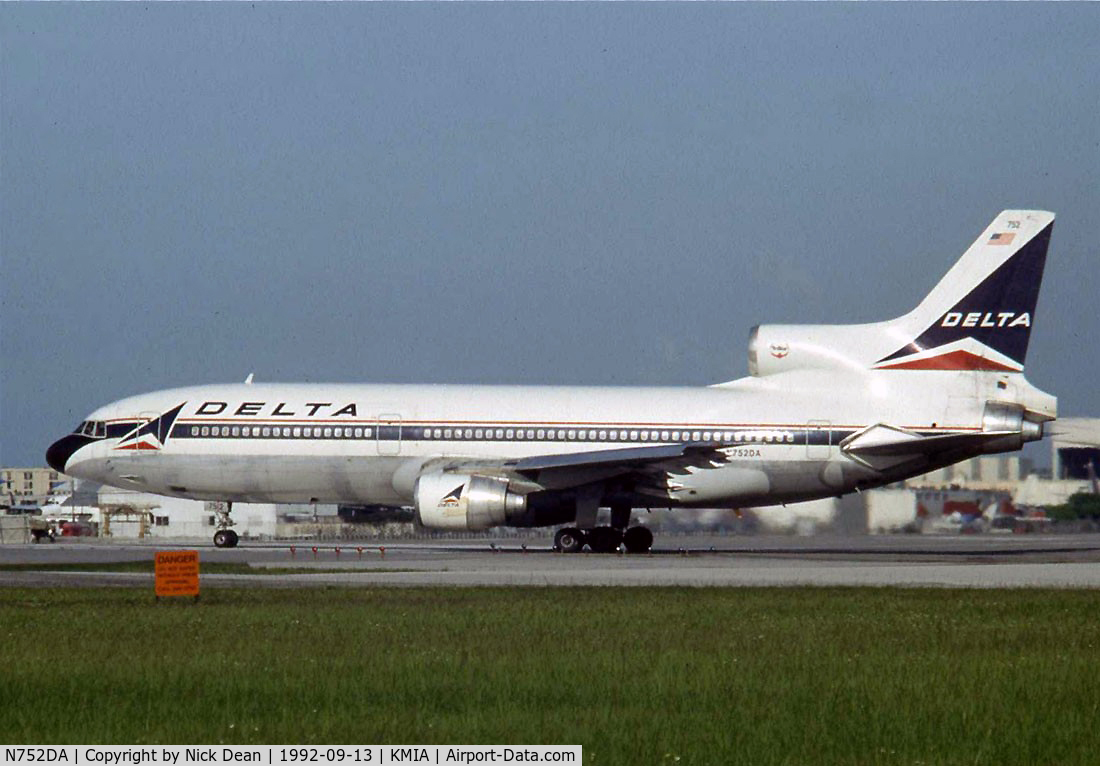 N752DA, 1981 Lockheed L-1011-385-3 Tristar 500 C/N 193W-1172, KMIA