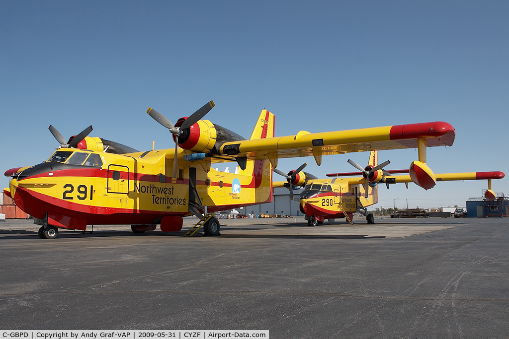 C-GBPD, 1985 Canadair CL-215-V (CL-215-1A10) C/N 1084, NWT - Goverment CL-215