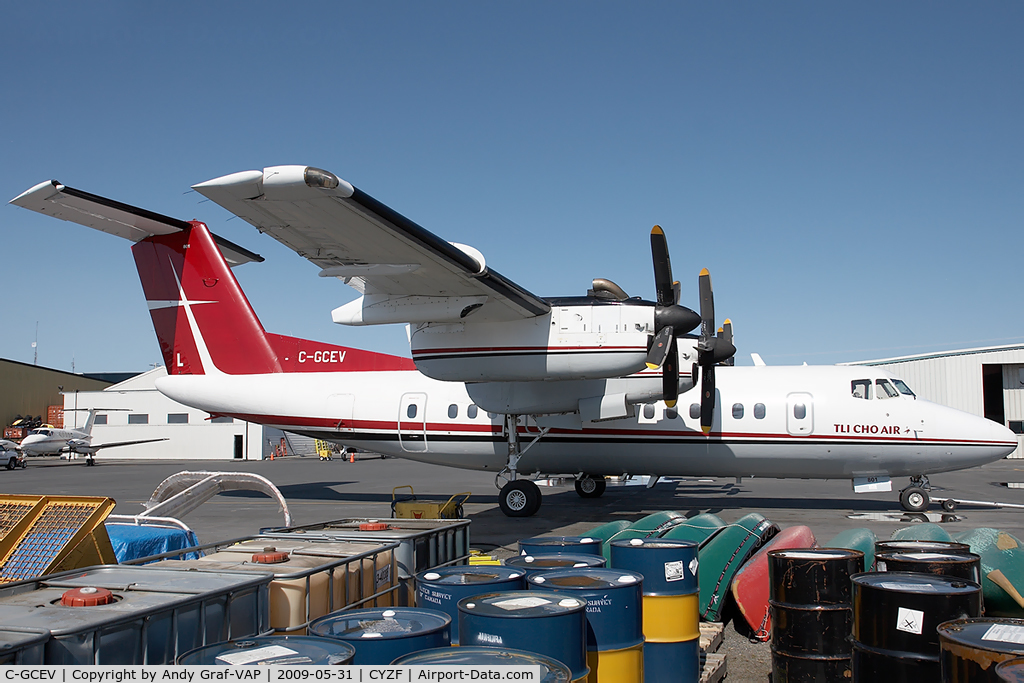 C-GCEV, 1981 De Havilland Canada DHC-7-103 Dash 7 C/N 63, Air Tindi DHC-7