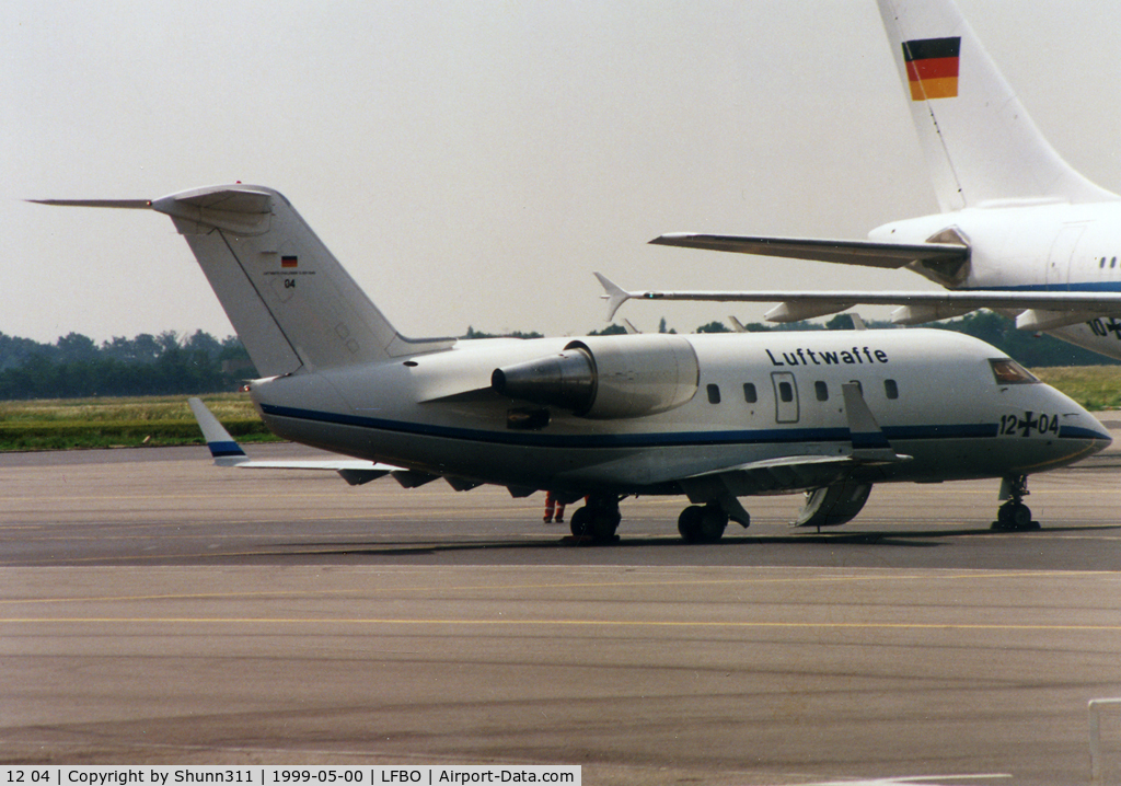 12 04, 1985 Canadair Challenger 601 (CL-600-2A12) C/N 3049, Parked at the General Aviation area...