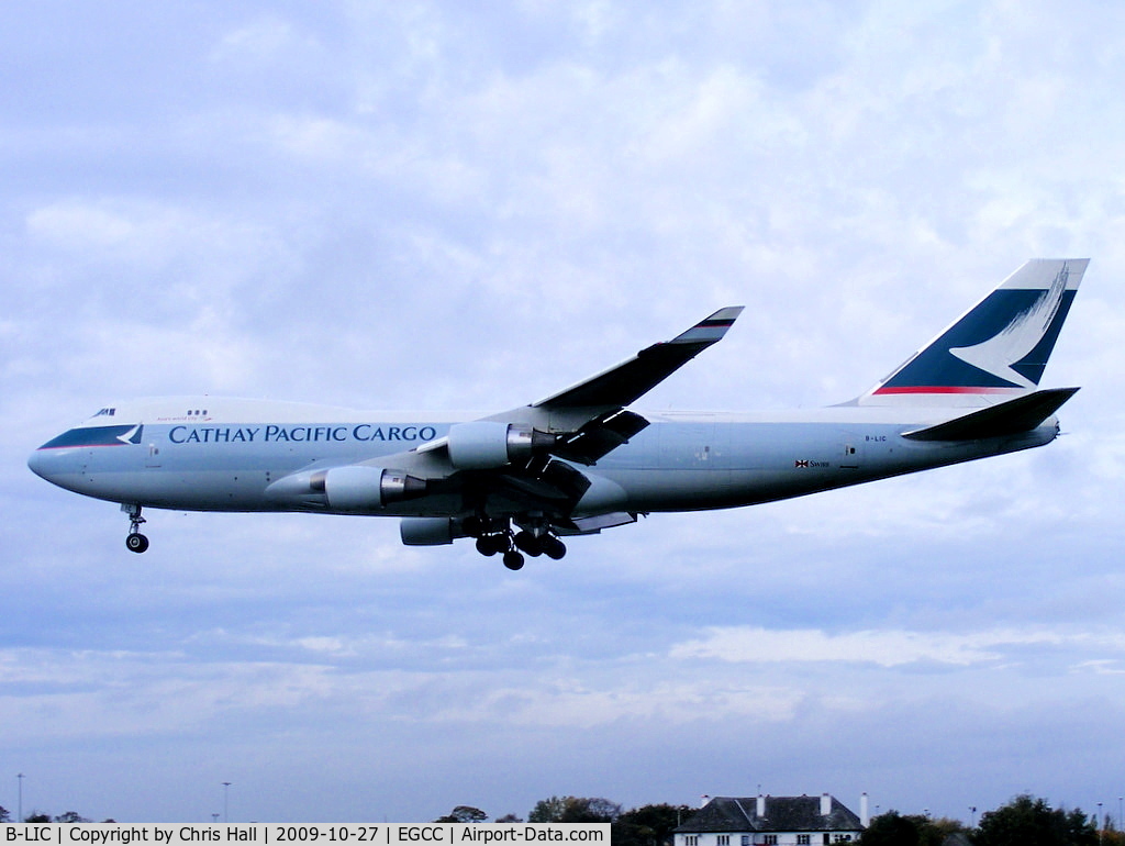 B-LIC, 2009 Boeing 747-467ERF C/N 36868, Cathay Pacific