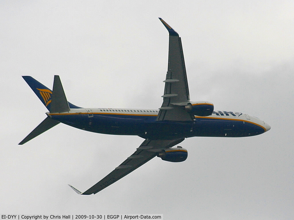 EI-DYY, 2008 Boeing 737-8AS C/N 37521, Ryanair