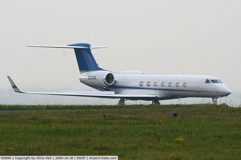 N589K, 2009 Gulfstream Aerospace GV-SP (G550) C/N 5235, Swagelok Co