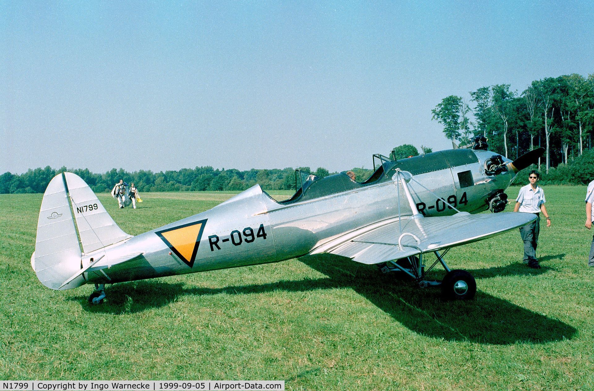N1799, 1942 Ryan ST3KR C/N 1799, Ryan ST3KR (PT-22 Recruit) at the Langenfeld airshow
