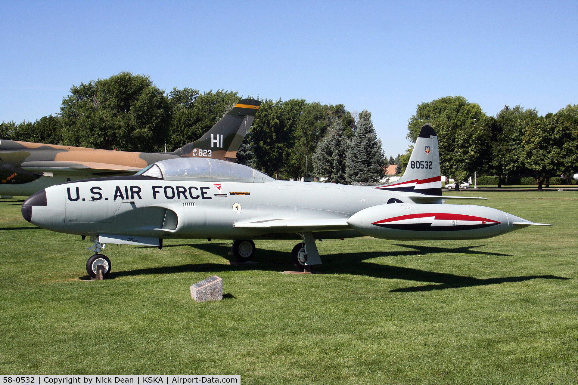 58-0532, 1958 Lockheed T-33A Shooting Star C/N 580-1581, KSKA