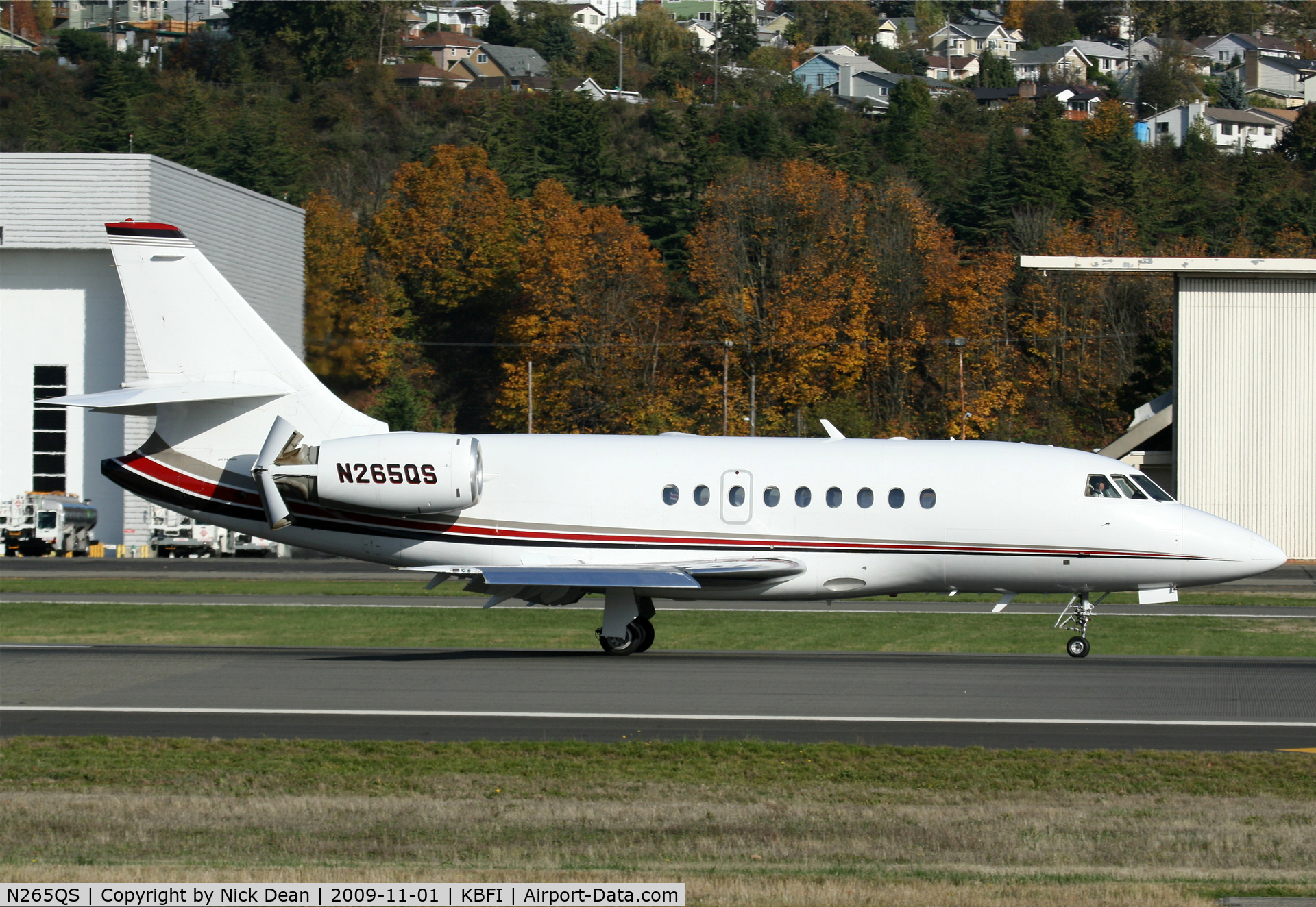 N265QS, 2001 Dassault Falcon 2000 C/N 165, KBFI