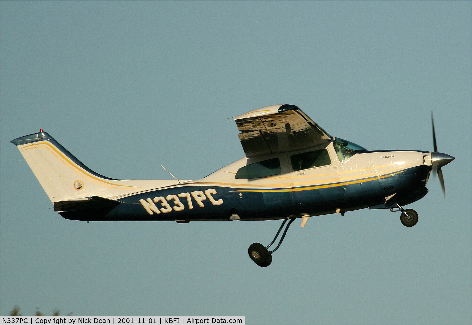 N337PC, 1980 Cessna 210N Centurion C/N 21064212, KBFI
