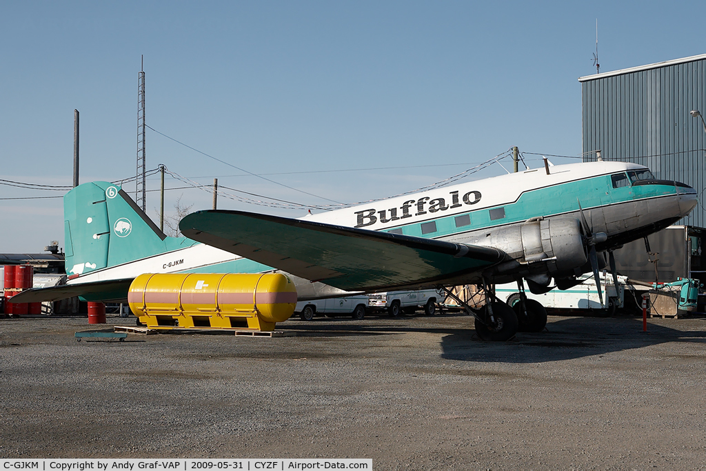 C-GJKM, 1942 Douglas DC3C-S1C3G (C-47A) C/N 13580, Buffalo Airways DC 3