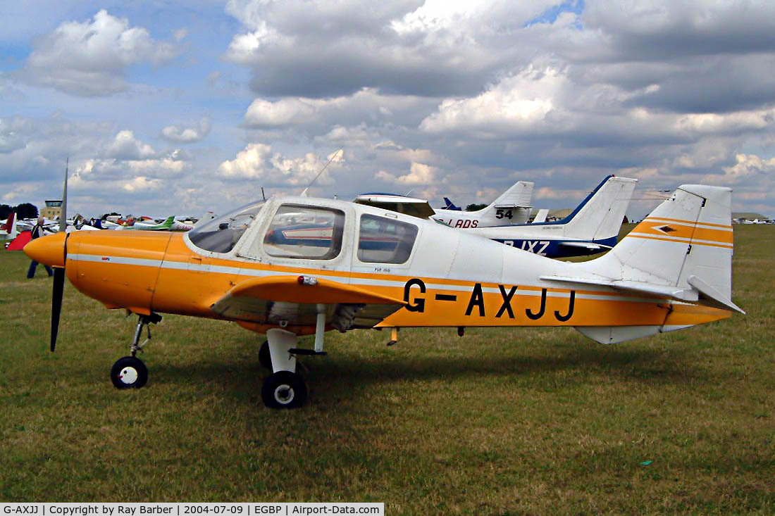 G-AXJJ, 1969 Beagle B-121 Pup Series 2 (Pup 150) C/N B121-091, Seen at the PFA Fly in 2004 Kemble UK.