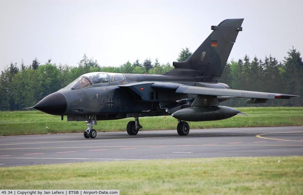 45 34, Panavia Tornado IDS C/N 587/GS182/4234, Tornado German Air Force