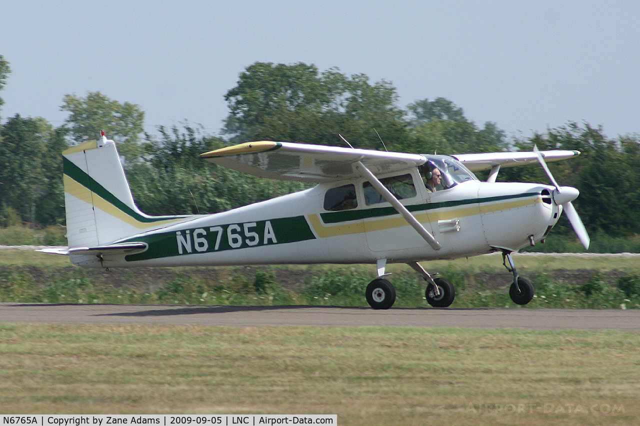 N6765A, 1956 Cessna 172 C/N 28865, At Lancaster Airport, Texas