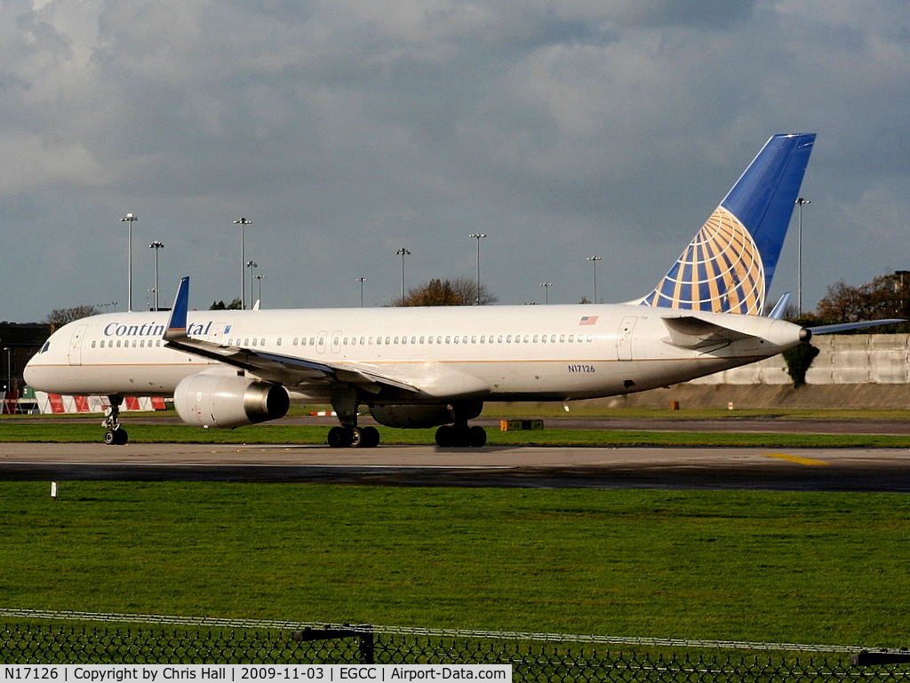 N17126, 1998 Boeing 757-224 C/N 27566, Continental Airlines