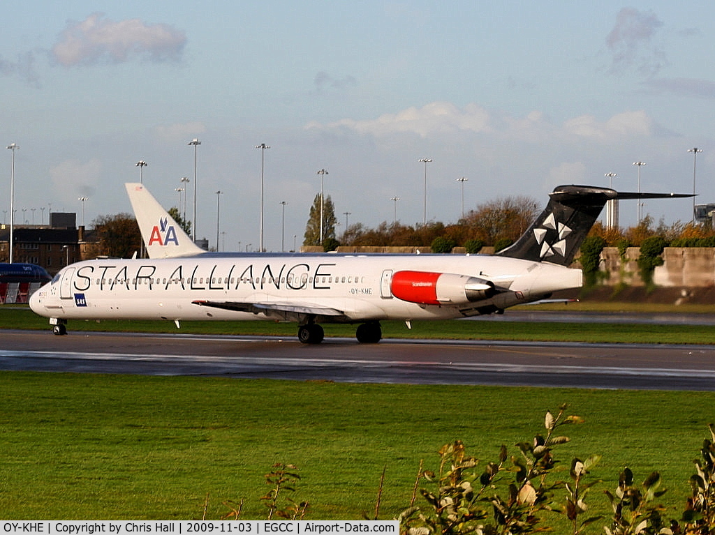 OY-KHE, 1988 McDonnell Douglas MD-82 (DC-9-82) C/N 49604, Scandinavian Airlines