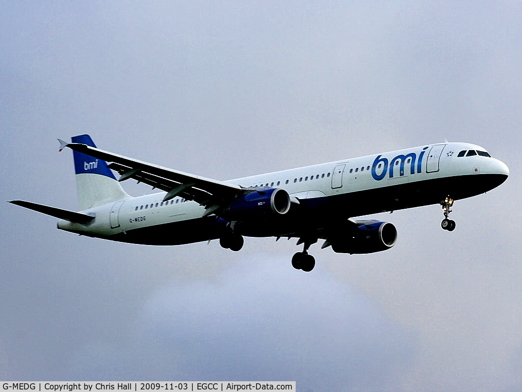 G-MEDG, 2002 Airbus A321-231 C/N 1711, BMI