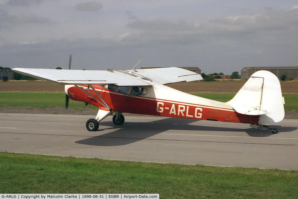 G-ARLG, 1961 Auster D4-108 C/N 3606, Auster D4-108 at Breighton Airfield.