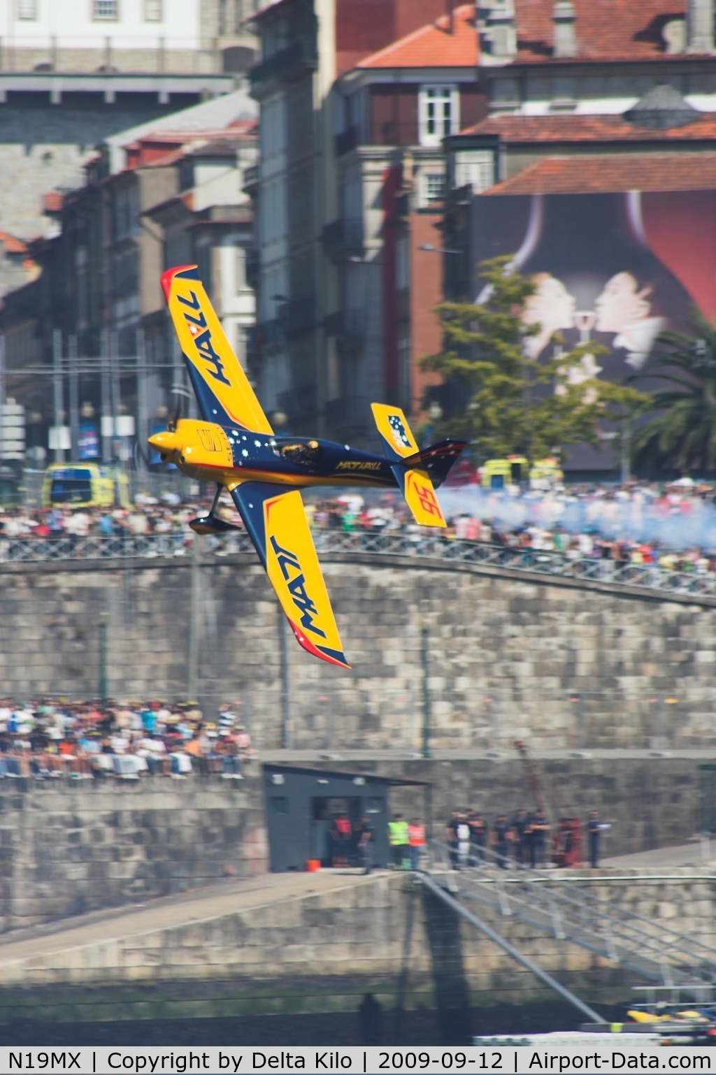 N19MX, MX Aircraft MXS-R C/N 007, Red Bull Air Race Porto-Matt Hall