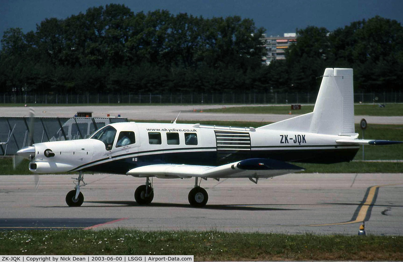 ZK-JQK, Pacific Aerospace 750XL C/N 118, LSGG