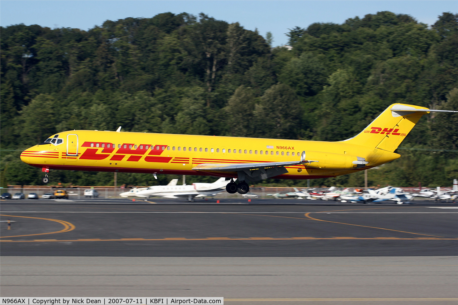 N966AX, 1971 Douglas DC-9-41 C/N 47510, KBFI