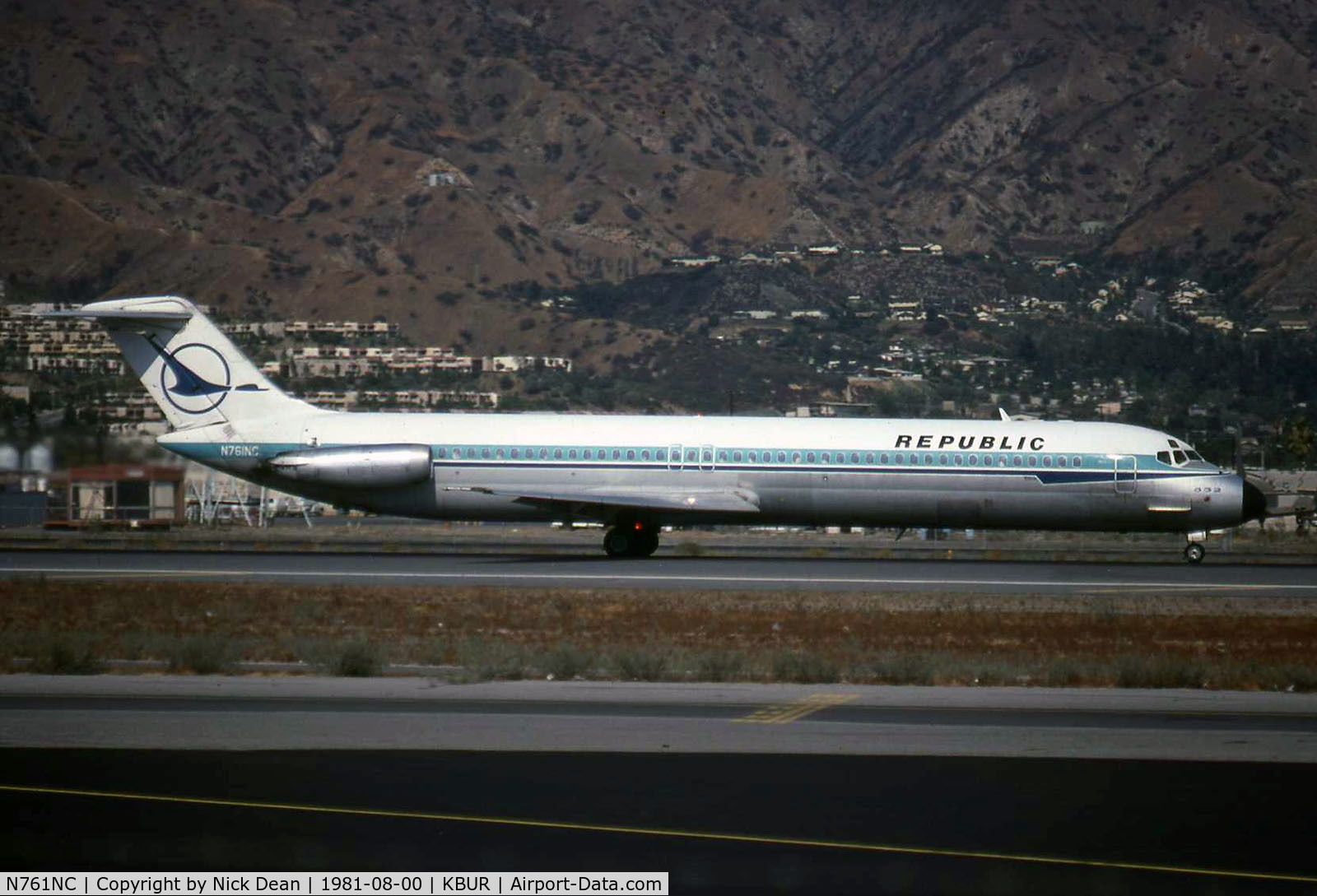 N761NC, 1976 McDonnell Douglas DC-9-51 C/N 47709, KBUR