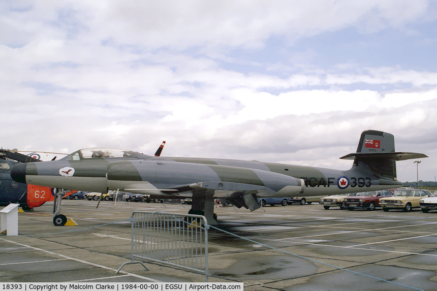 18393, Avro Canada CF-100 Mk.4B Canuck C/N 293, Avro Canada CF-100 Mk4B Canuck at Tha Imperial War Museum, Duxford in 1984.