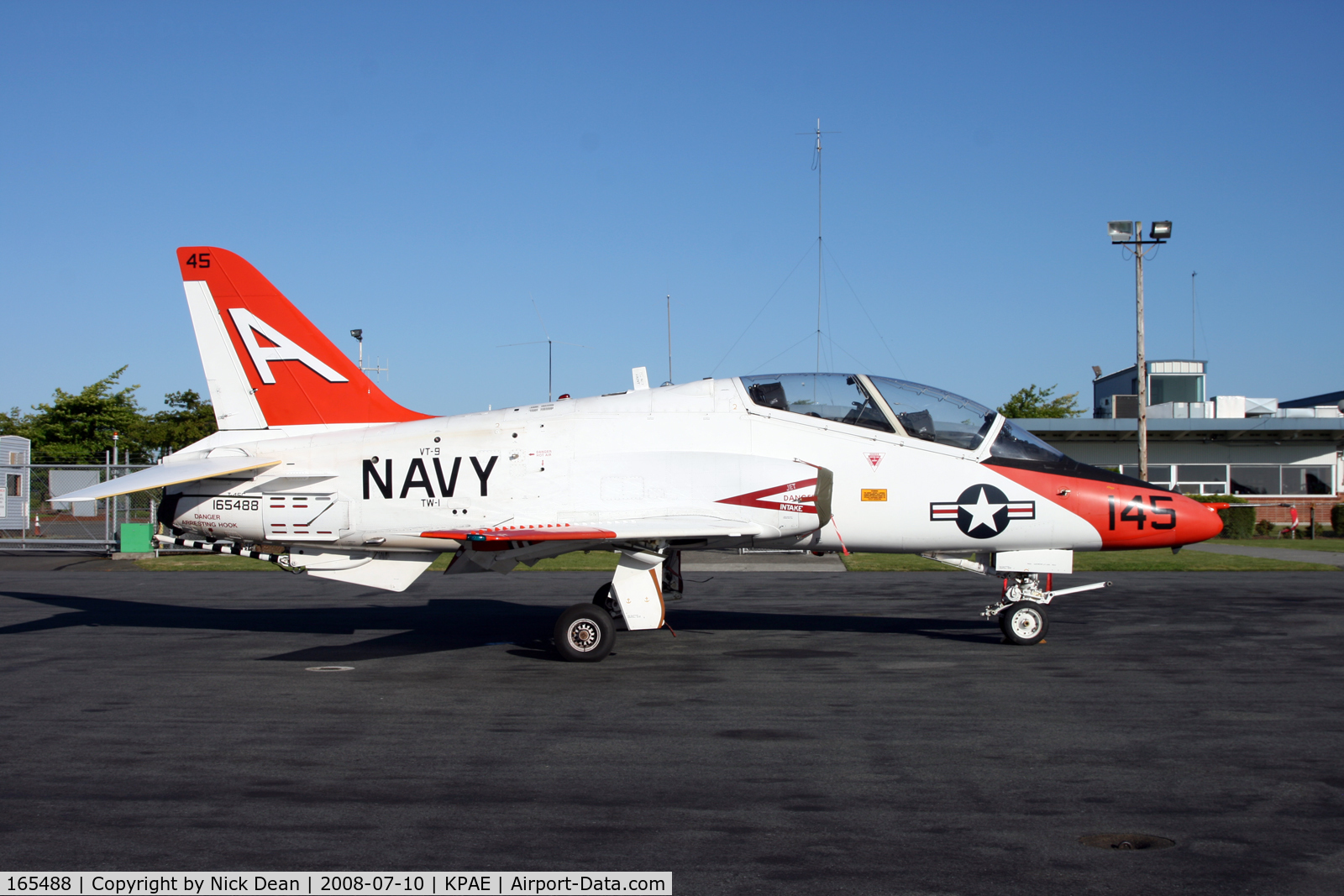 165488, Boeing T-45C Goshawk C/N C045, KPAE