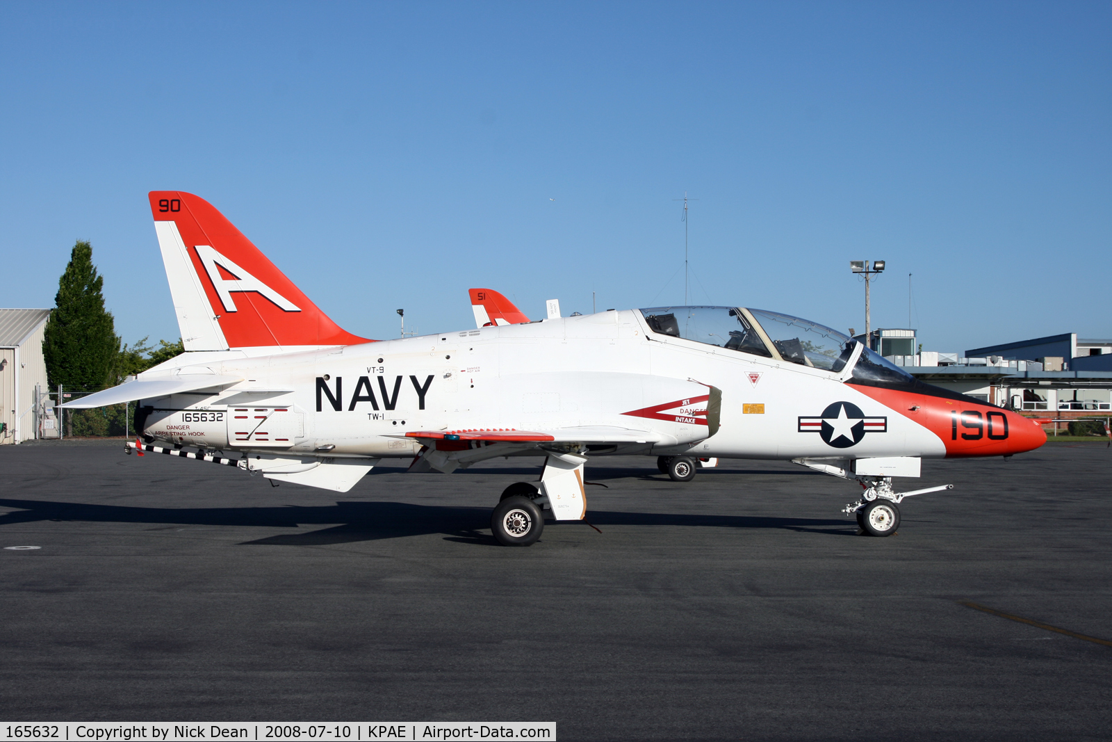 165632, Boeing T-45C Goshawk C/N C090, KPAE