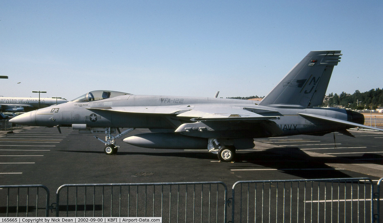 165665, Boeing F/A-18E Super Hornet C/N 1515, KBFI