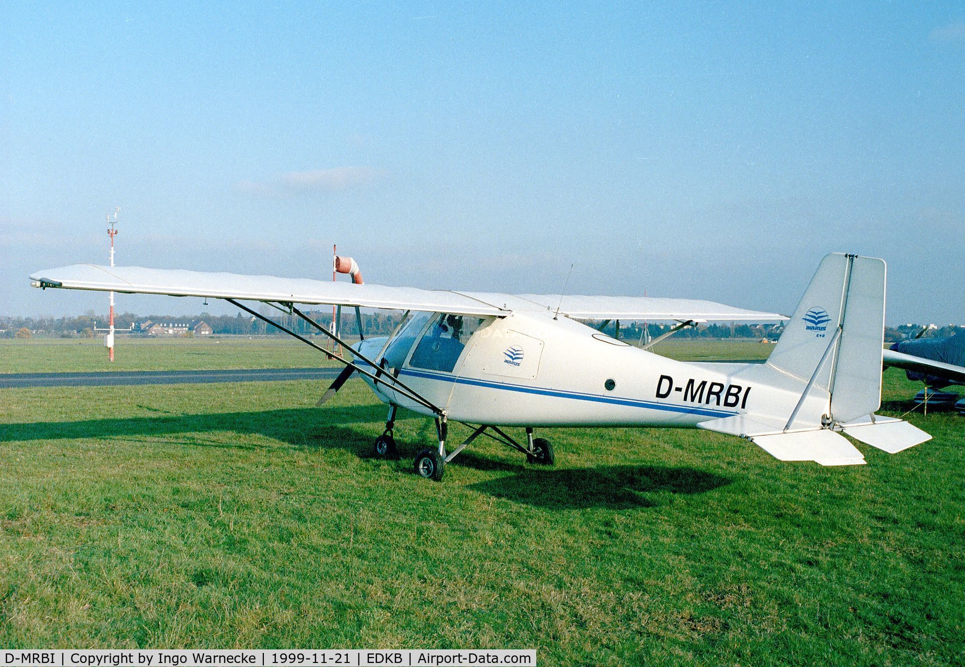 D-MRBI, Comco Ikarus C42 C/N 9609-6012, Ikarus C42 at Bonn-Hangelar airfield