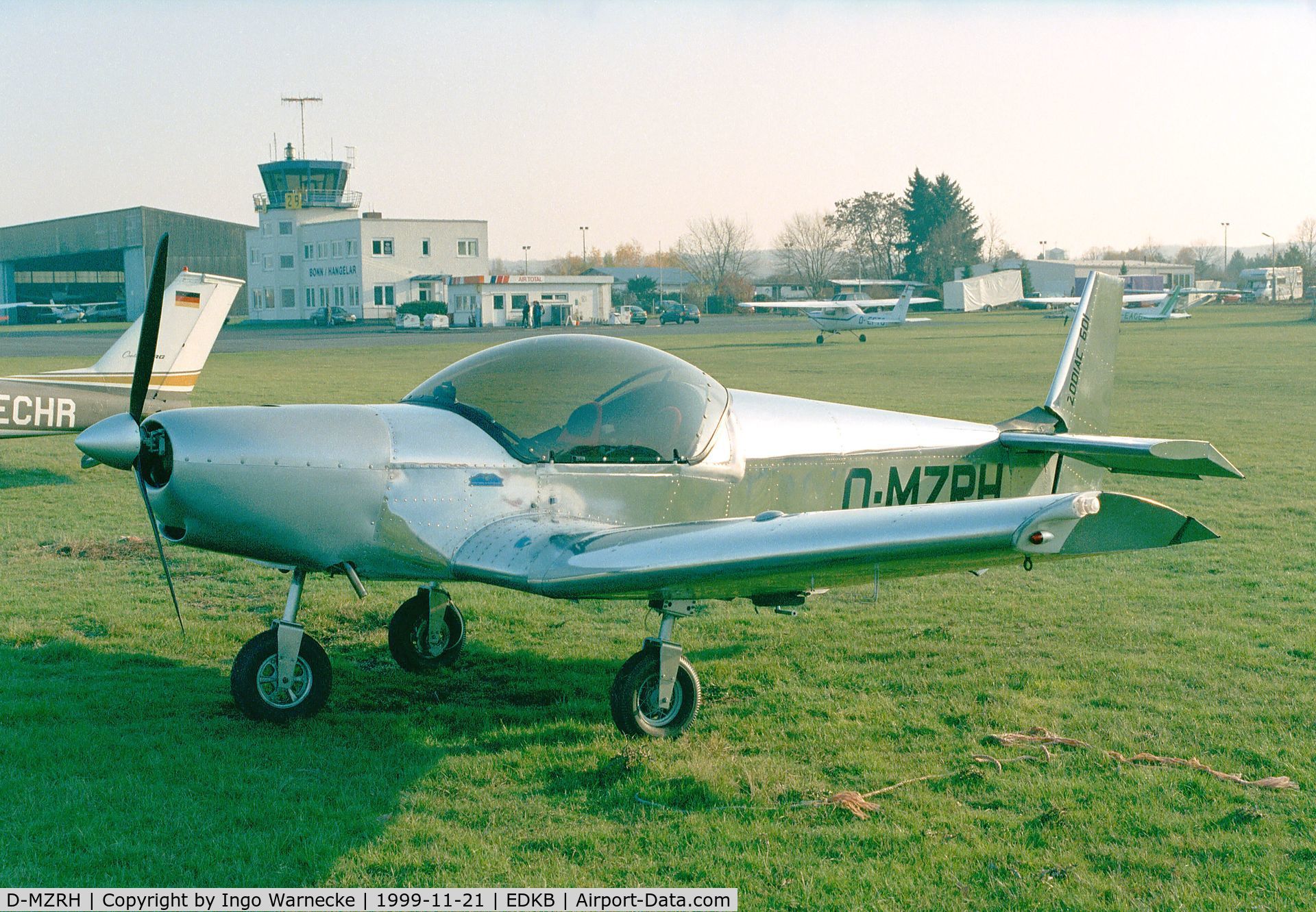 D-MZRH, Zenair CH-601D Zodiac C/N 001, Zenair CH-601D Zodiac at Bonn-Hangelar airfield