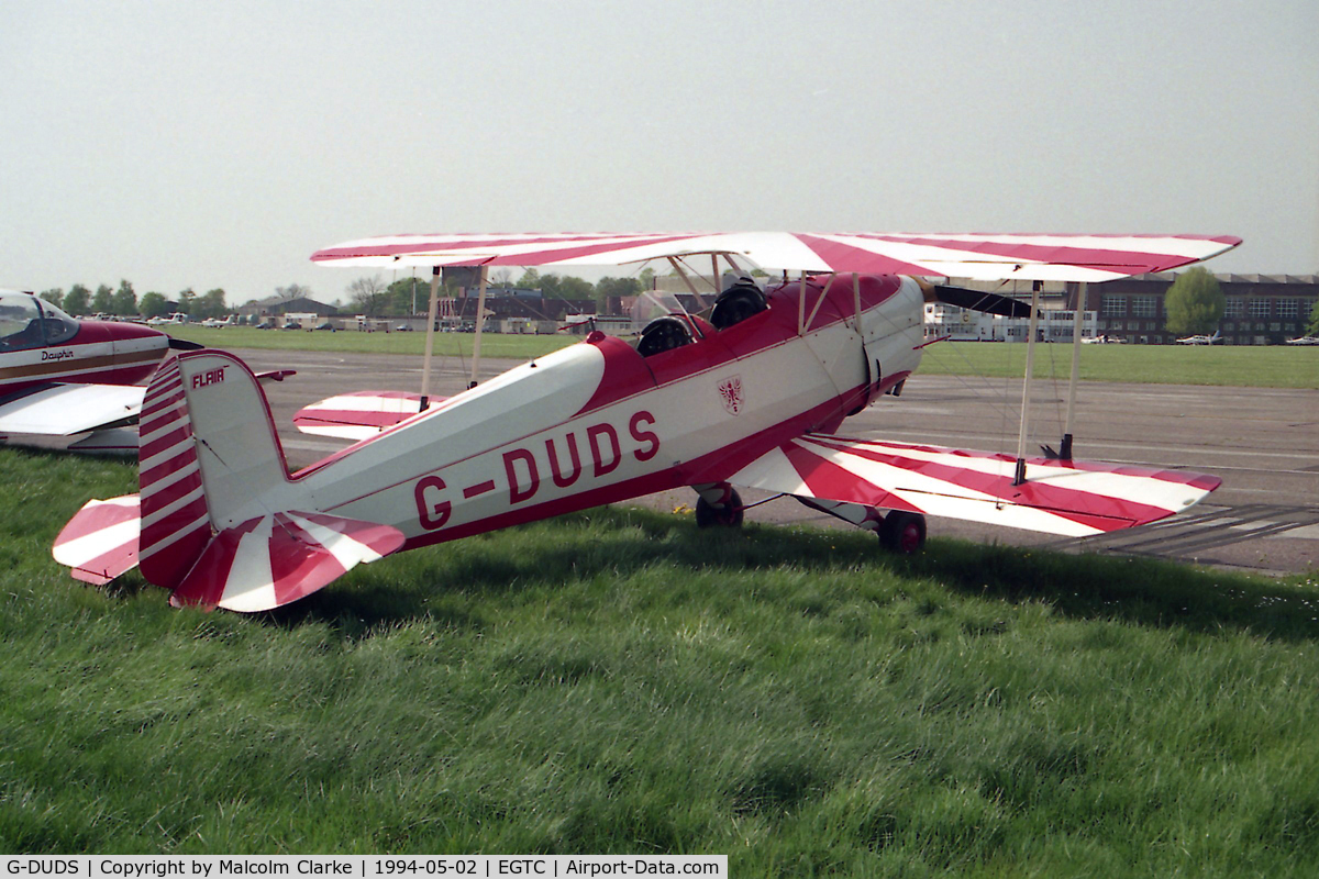 G-DUDS, 1957 CASA 1-131E Srs 2000 Jungmann C/N 2108/512, CASA 1-131E Jungmann at Cranfield Airport.