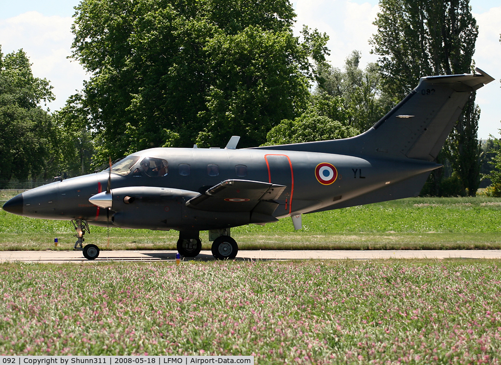 092, Embraer EMB-121AA Xingu C/N 121092, LFMO Airshow 2008